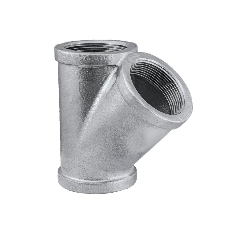 Tê Galvanizado 45°