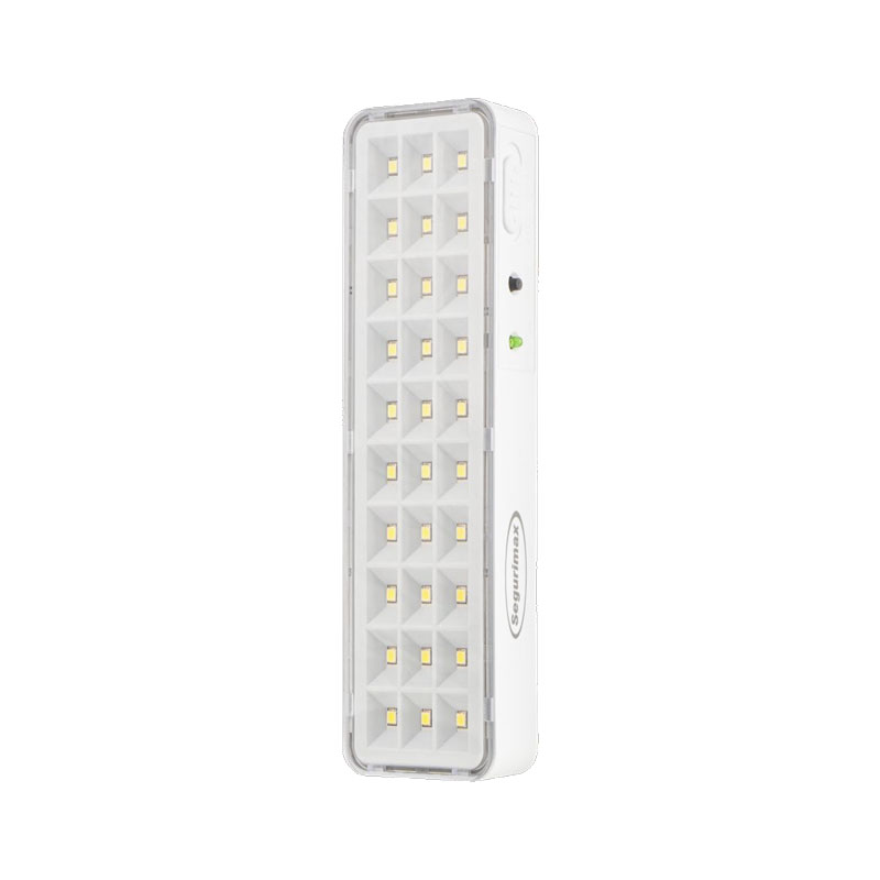Iluminação de Emergência Autônoma 30 LEDs Super Slim